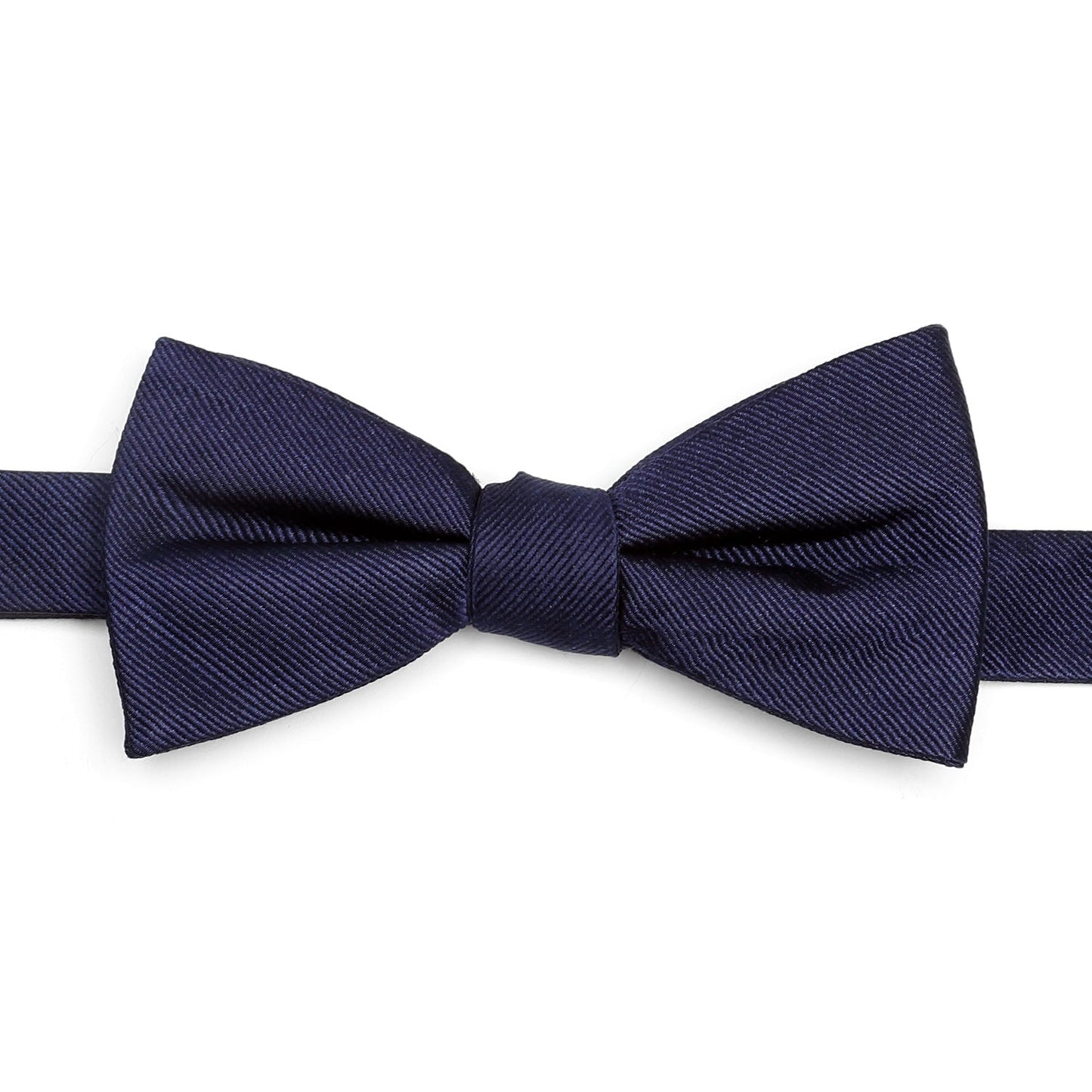 Navy Silk Bow Tie - Concordia Style Boutique