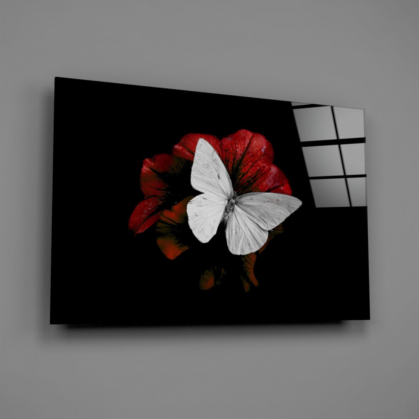 Butterfly Glass Wall Art