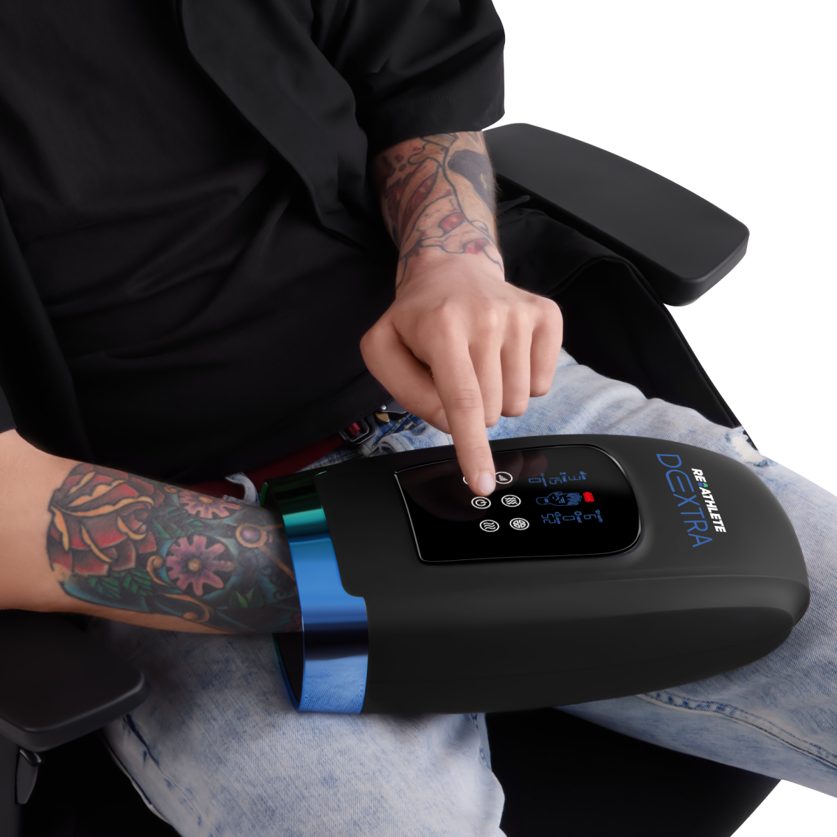 Dextra Hand Massager with Acupressure & Heat