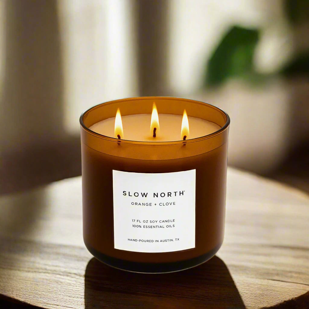 Orange + Clove - Signature 3-Wick Candle - Concordia Style Boutique