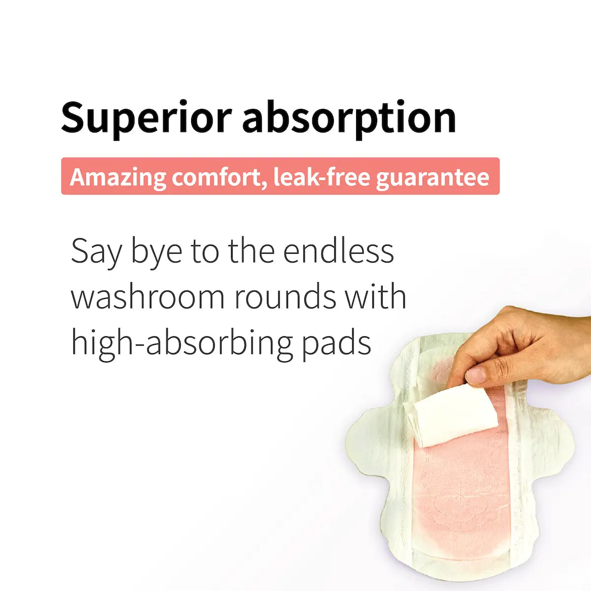 Organic Cotton Cover Pads - Day Use