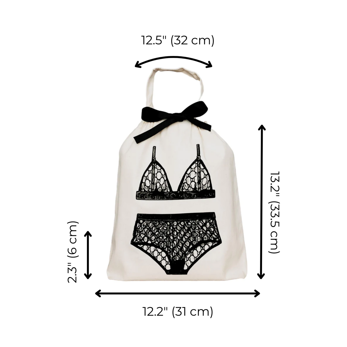 London Lingerie Travel Bag, Cream - Concordia Style Boutique