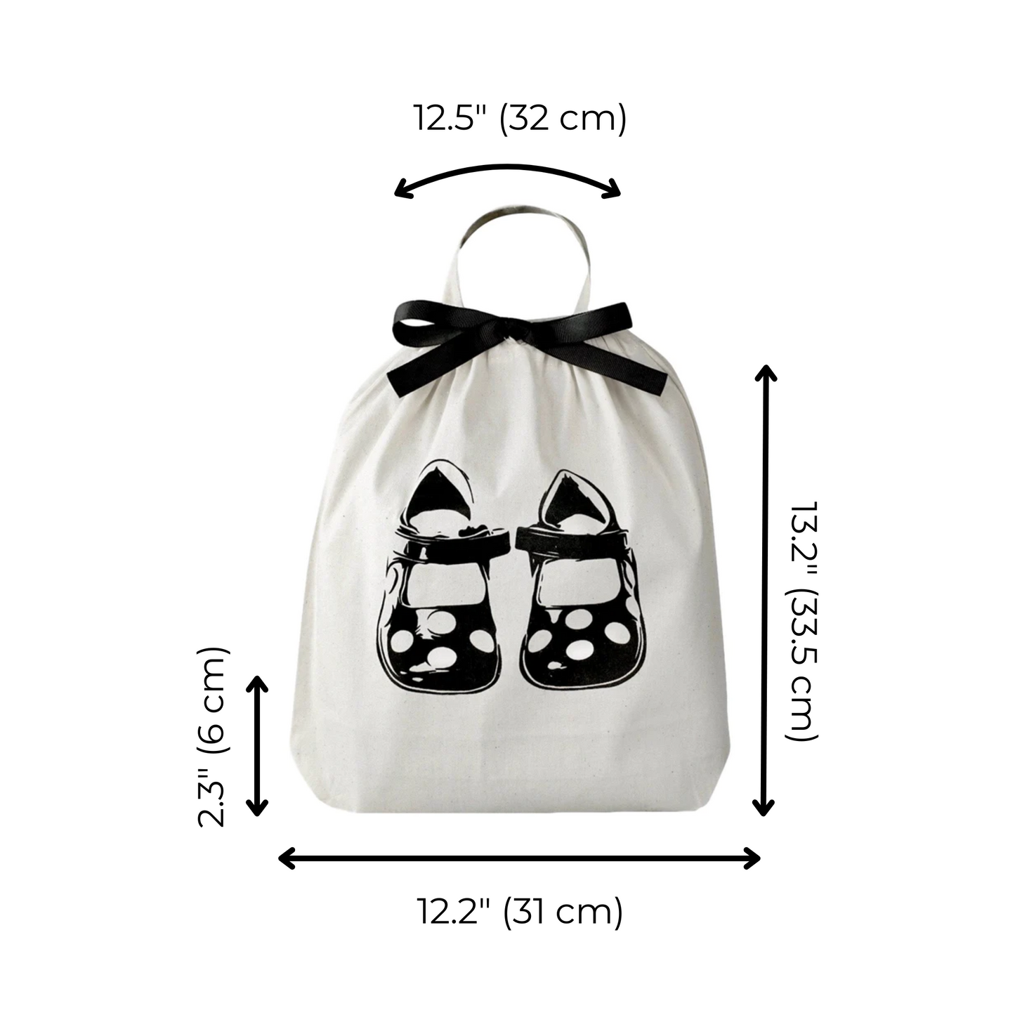 Children Shoe Bag, Cream - Concordia Style Boutique