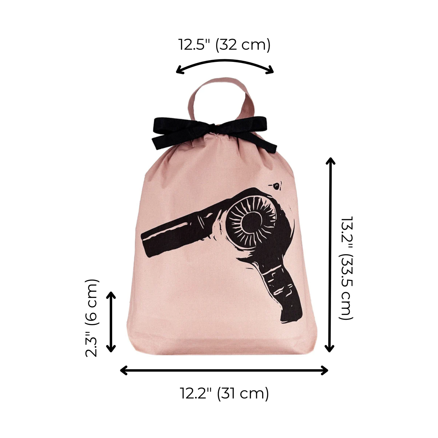 Hair Dryer Travel Bag, Pink/Blush - Concordia Style Boutique