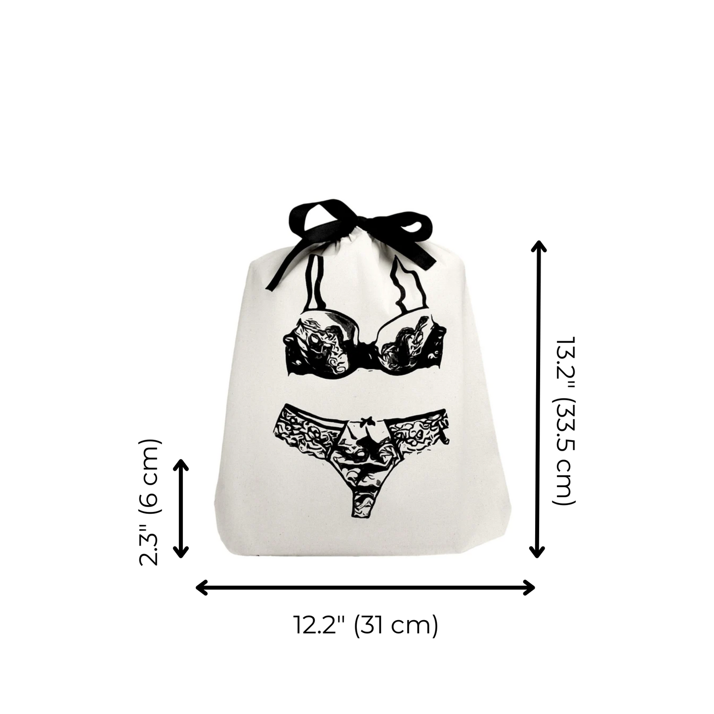 Lace Lingerie Travel Bag, Cream - Concordia Style Boutique