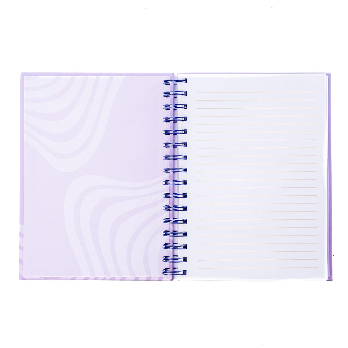 Overthinker Spiral Bound Notebook | Reflective Cover Journal | Retro Violet - Premium Notebook from The Bullish Store - Just $12.95! Shop now at Concordia Style Boutique