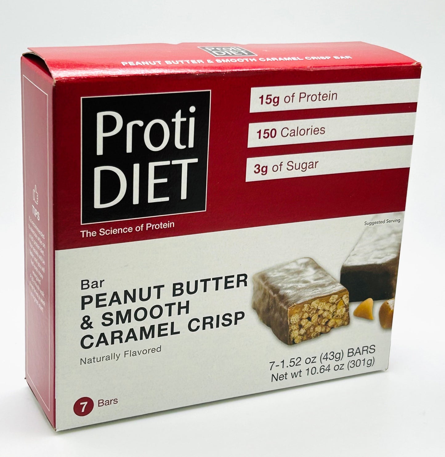 Peanut Butter Caramel Crisp Bar - ProtiDiet - Concordia Style Boutique