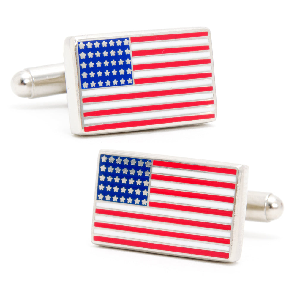 American Flag Cufflinks - Concordia Style Boutique