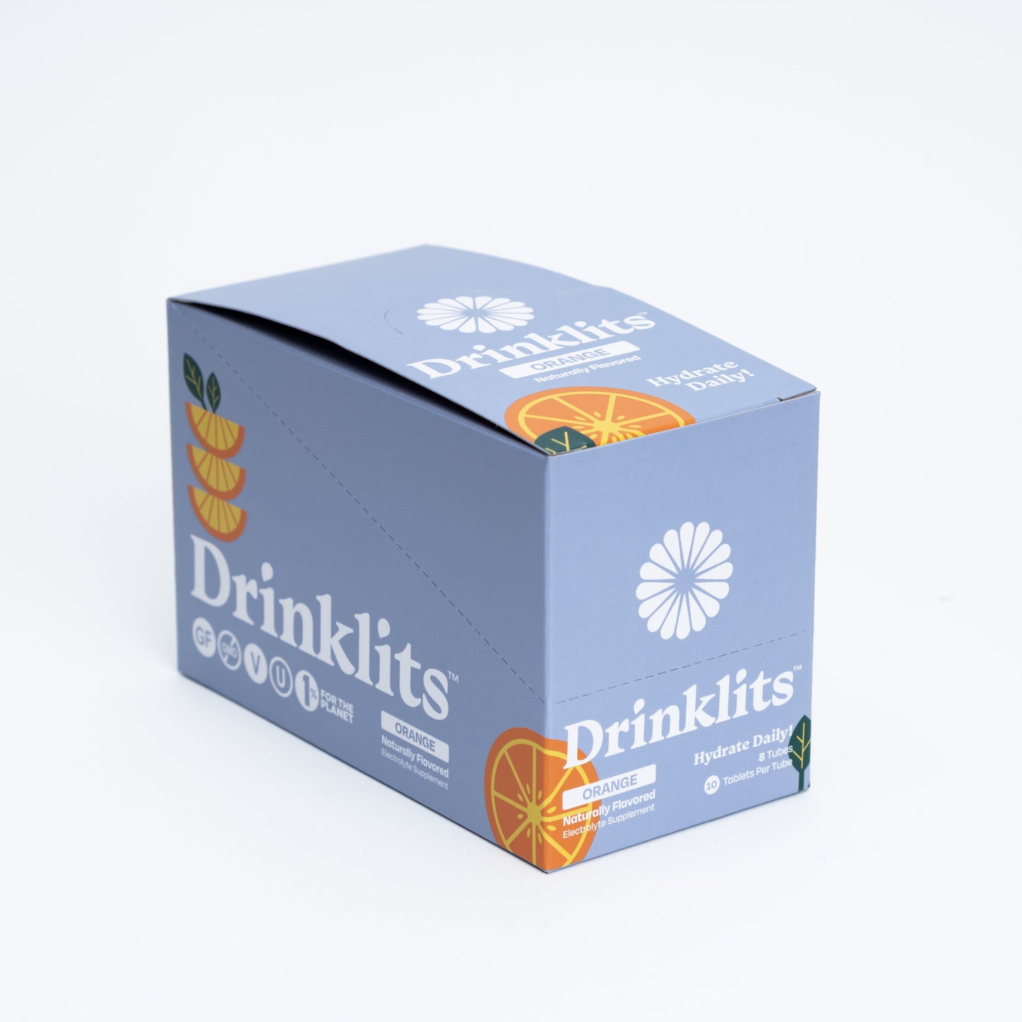 ORANGE Electrolyte Tablets for Daily Hydration (8 Tubes, 80 Servings) - Concordia Style Boutique