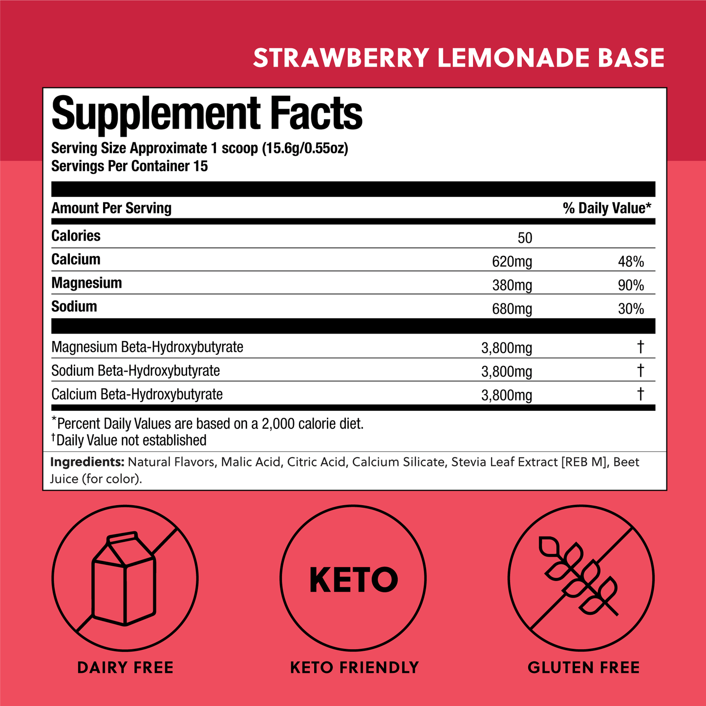 Base Ketones - Exogenous Ketones Drink Mix - Concordia Style Boutique