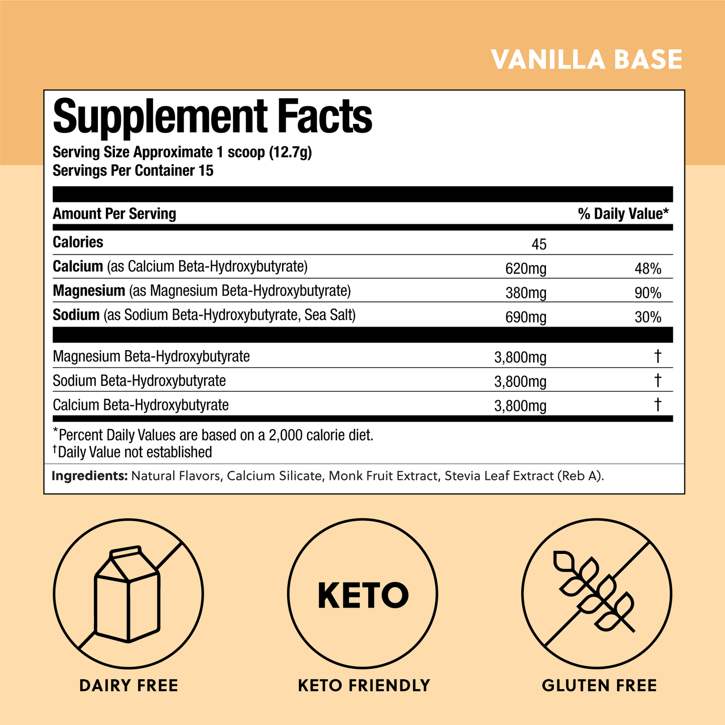 Base Ketones - Exogenous Ketones Drink Mix - Concordia Style Boutique