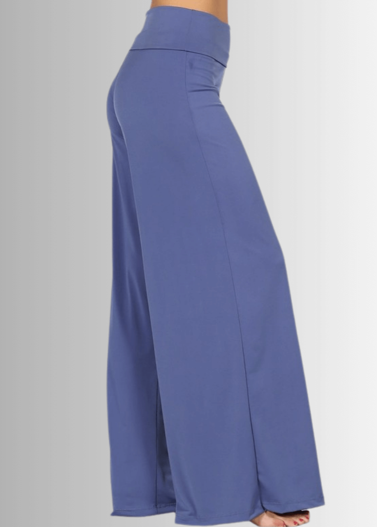Business Casual Palazzo Pants Made in USA - Concordia Style Boutique