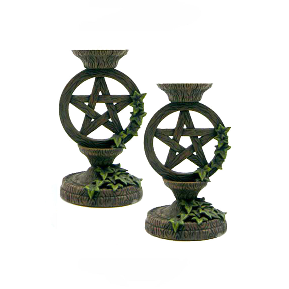 Pentagram Taper Candle Holder (set of 2) - Concordia Style Boutique