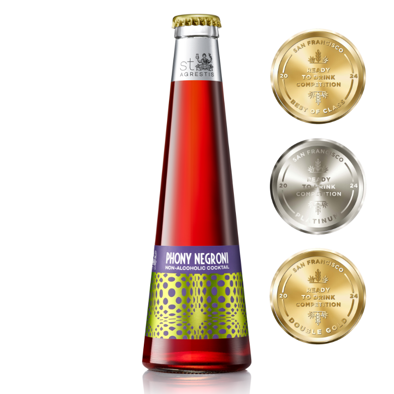 Non-Alcoholic Phony Negroni®.
