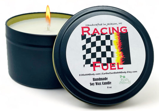Racing Fuel 110 Hi Octane Fragrance Soy Candle - Choose Size - Concordia Style Boutique