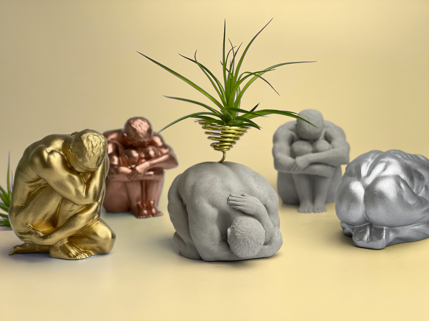 MALE BODY AIR PLANT HOLDER - Concordia Style Boutique