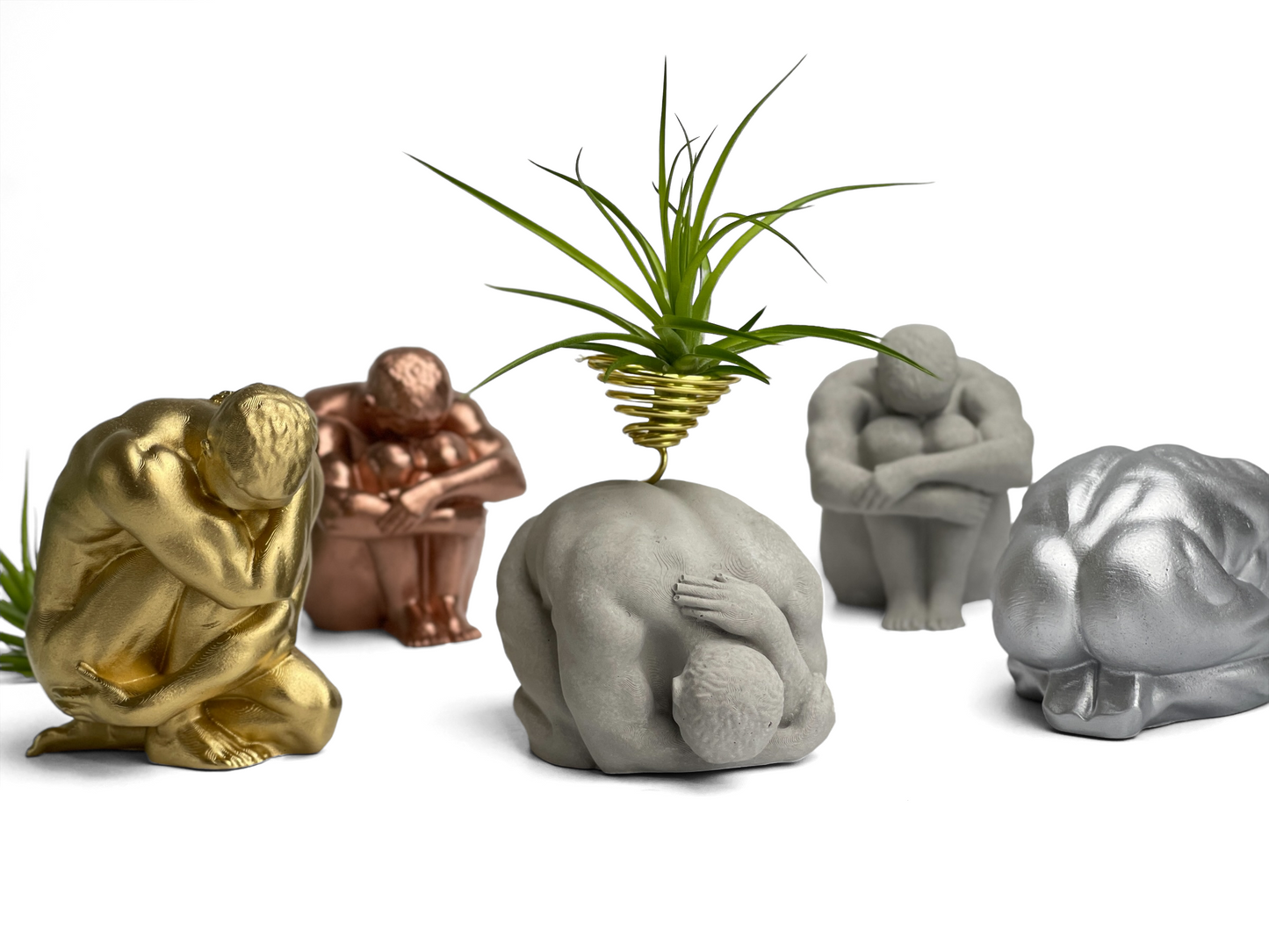 MALE BODY AIR PLANT HOLDER - Concordia Style Boutique