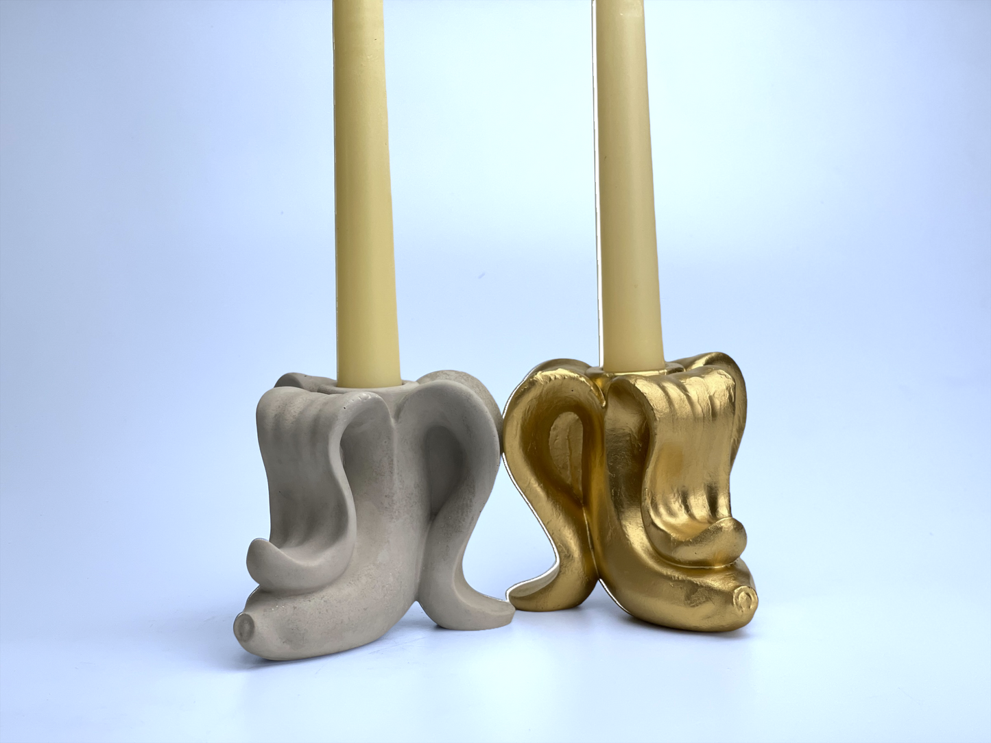 Gold Banana Candle Holder - Concordia Style Boutique