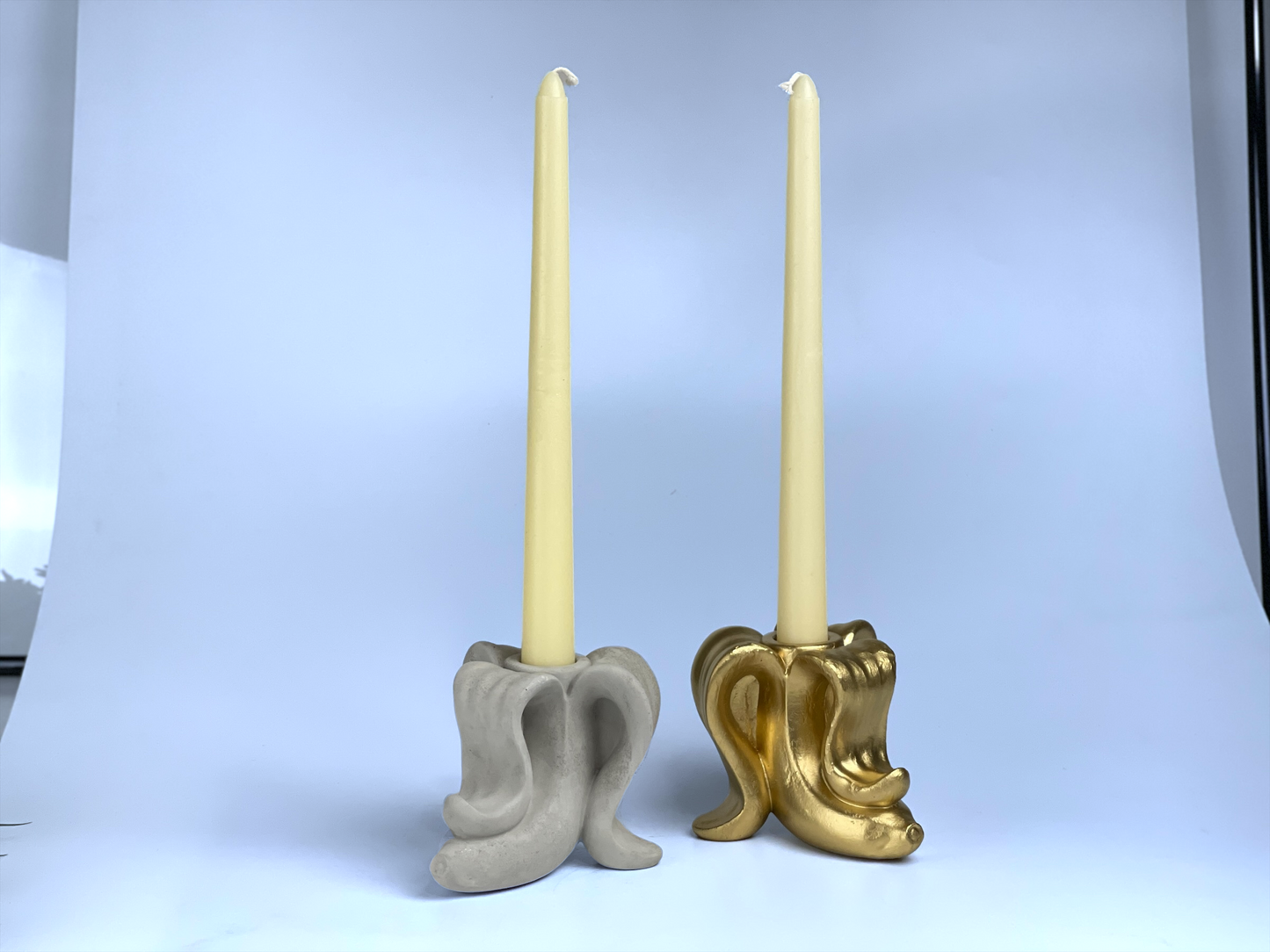 Gold Banana Candle Holder - Concordia Style Boutique