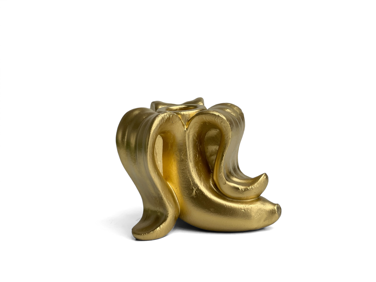 Gold Banana Candle Holder - Concordia Style Boutique