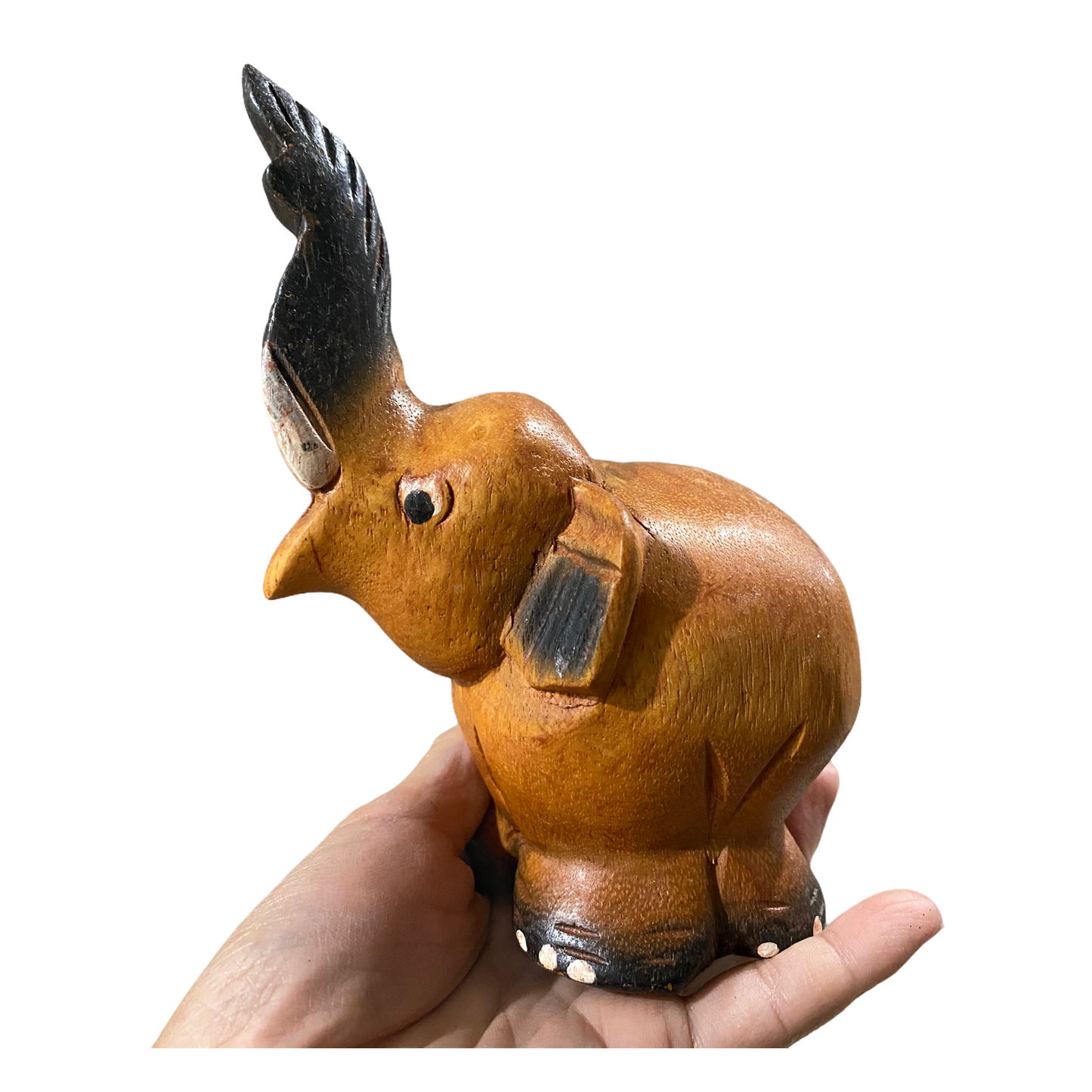 Oak Wooden Musical Whistle Elephant Instrument - Concordia Style Boutique