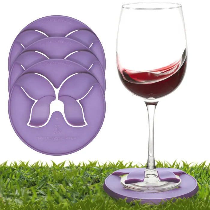 Wine Glass Slipper Set