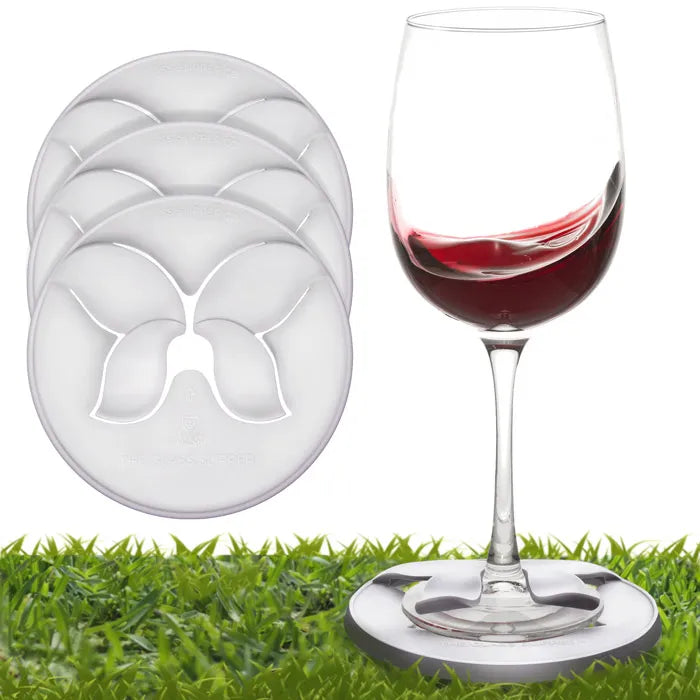 Wine Glass Slipper Set