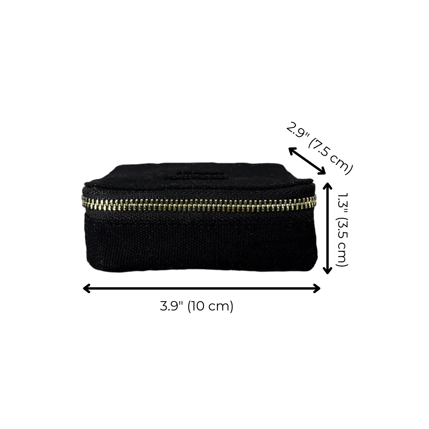 Pill Organizing Case with Weekly Pill Organizer, Black - Concordia Style Boutique