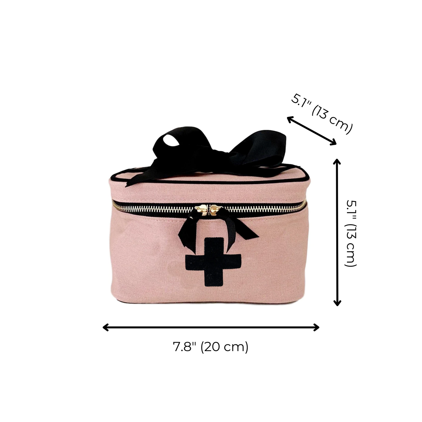 Meds and First Aid Storage Box, Pink/Blush - Concordia Style Boutique