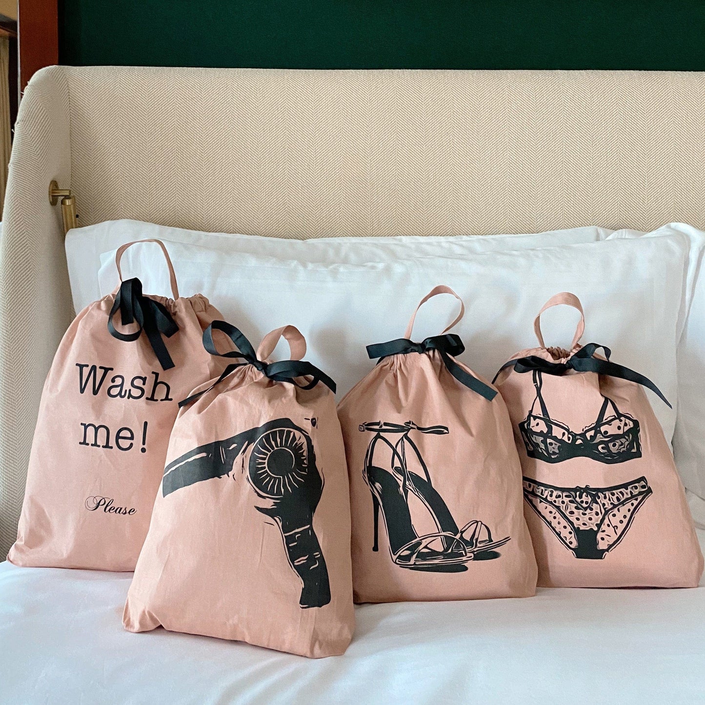 Women's Travel Set 4-pack, Pink/Blush - Concordia Style Boutique