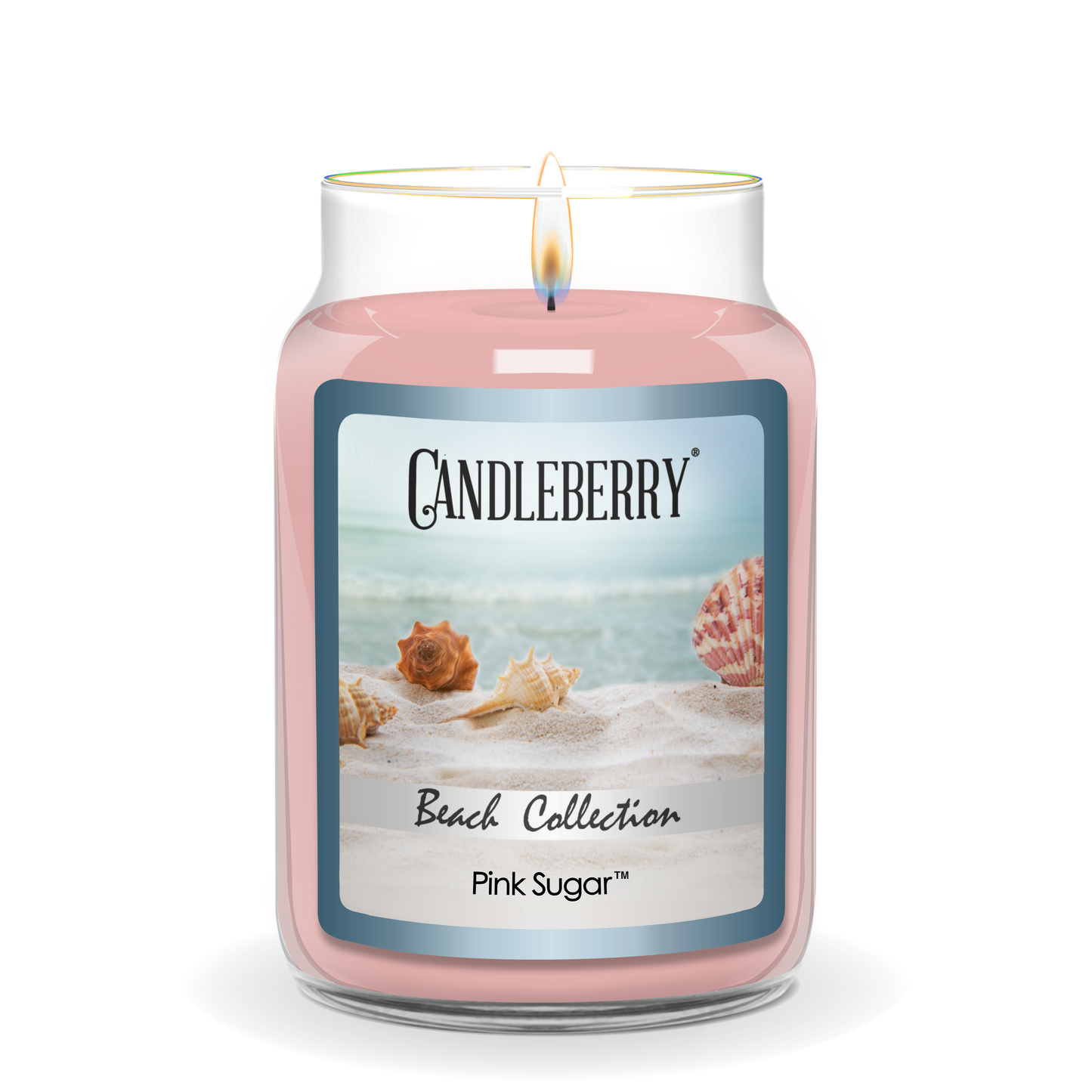 Beach Collection - Pink Sugar™, Large Jar Candle (Collective) - Concordia Style Boutique