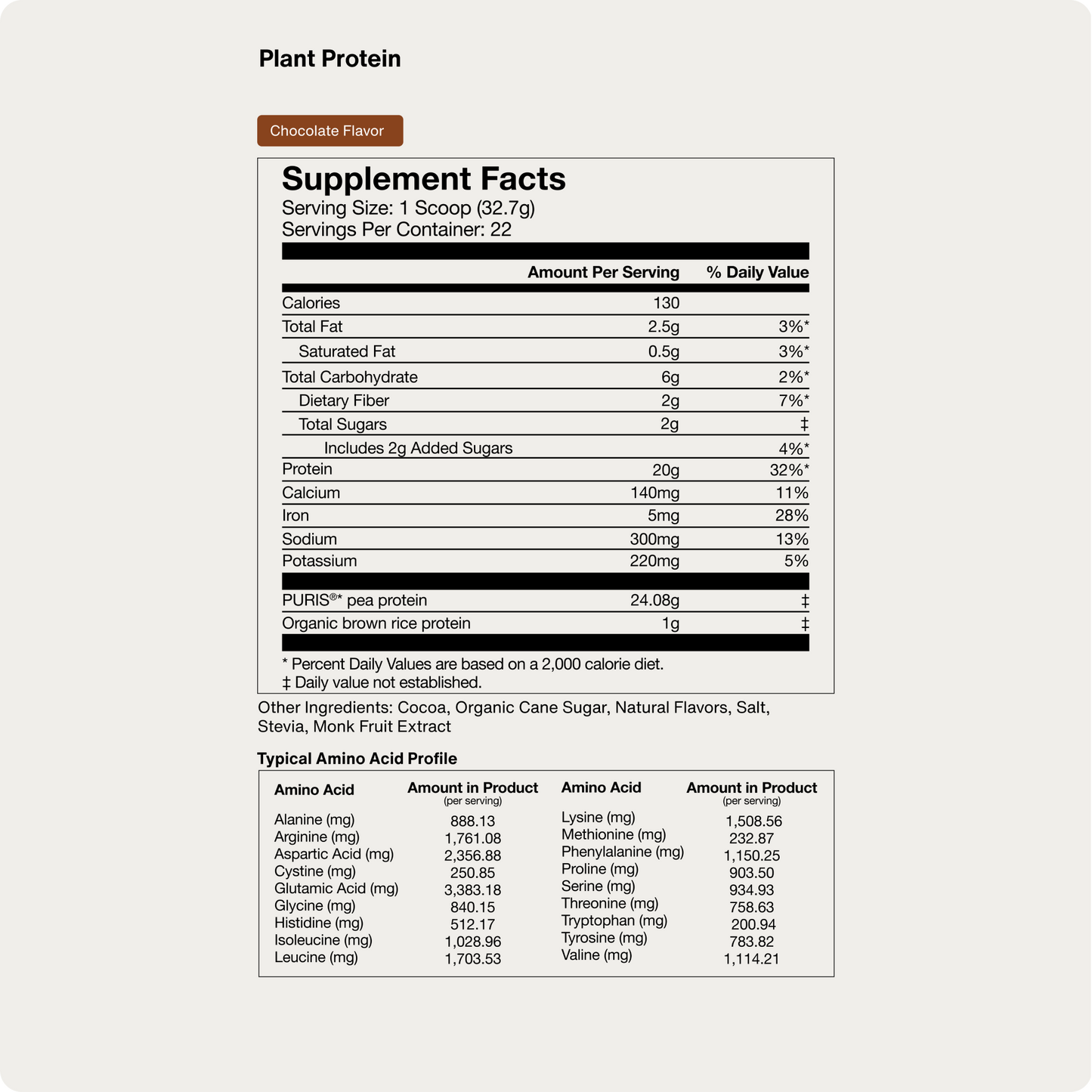 100% Plant Protein Powder - Concordia Style Boutique
