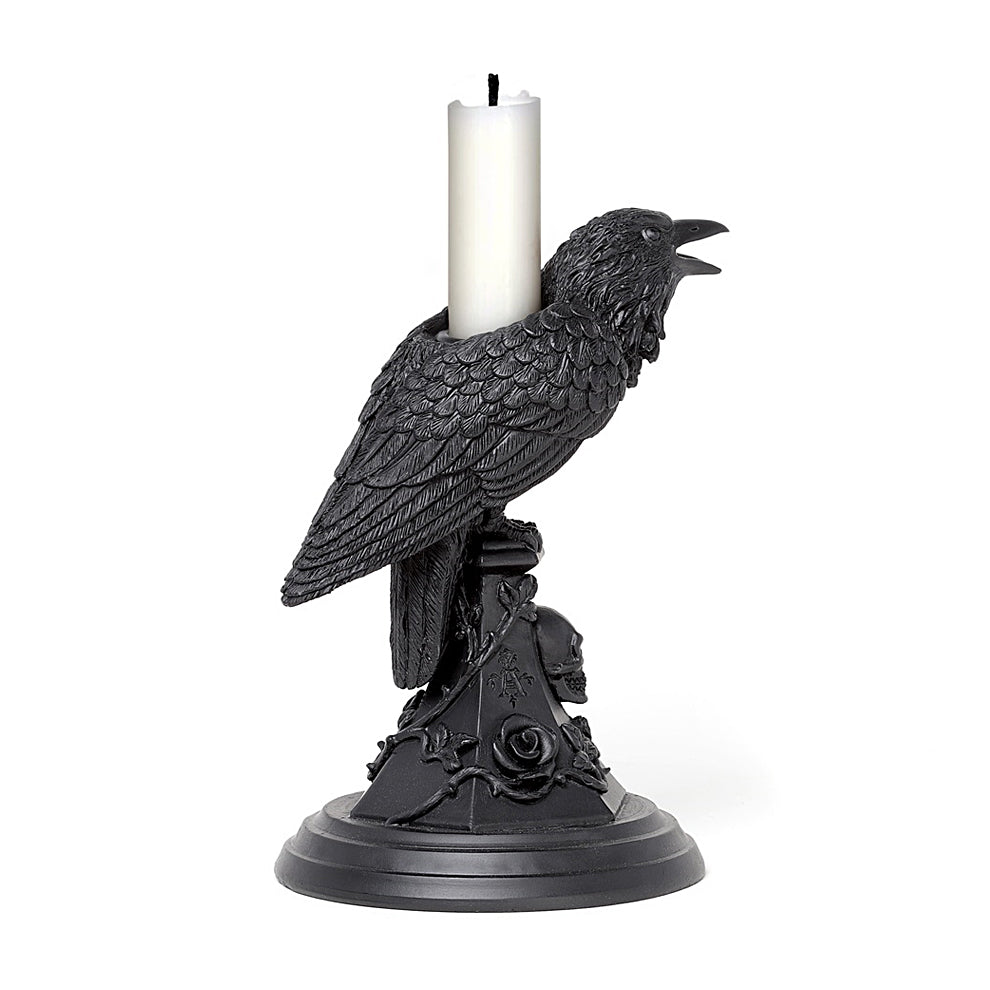 Poe's Raven Candle Stick Holder - Concordia Style Boutique