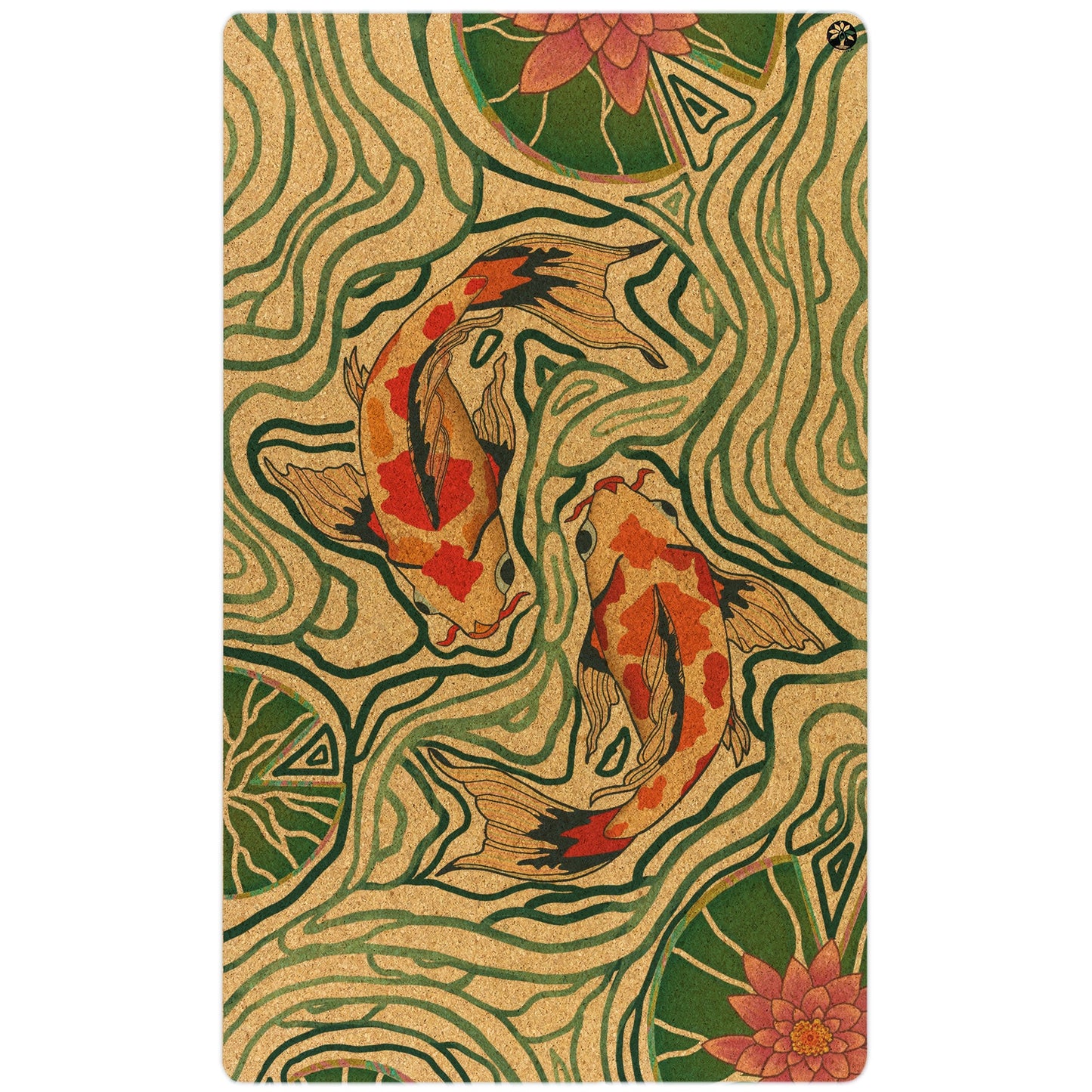 Pond of Harmony Nomad XL Cork Yoga Mat - Concordia Style Boutique
