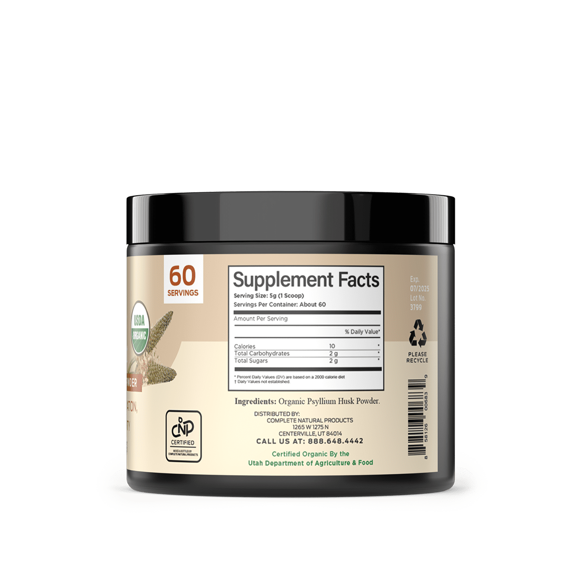 Organic Psyllium Husk Powder
