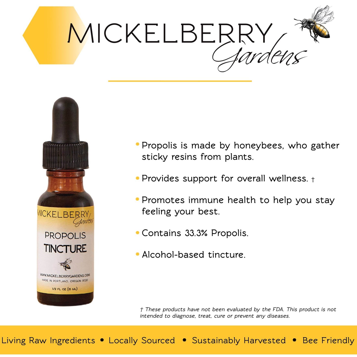 Propolis Tincture - Concordia Style Boutique