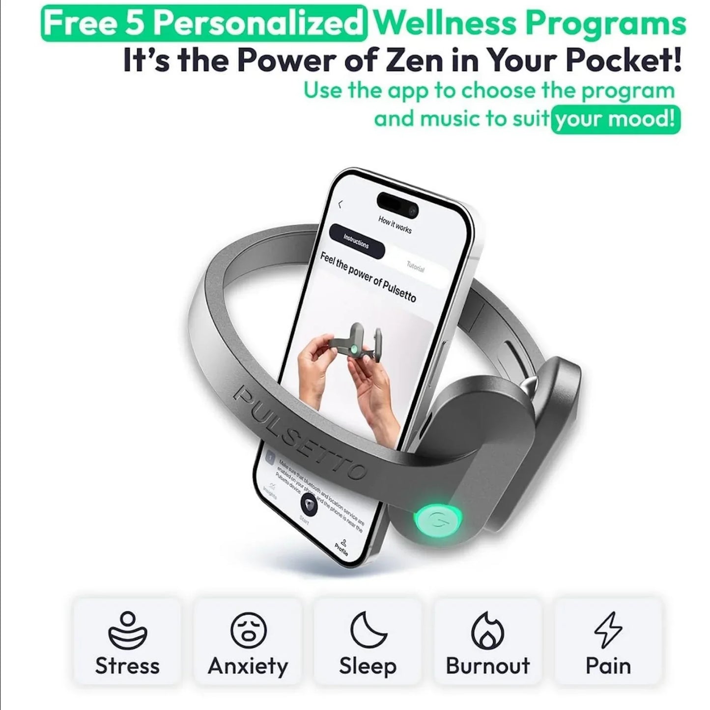 Pulsetto vagus nerve stimulation device - Concordia Style Boutique