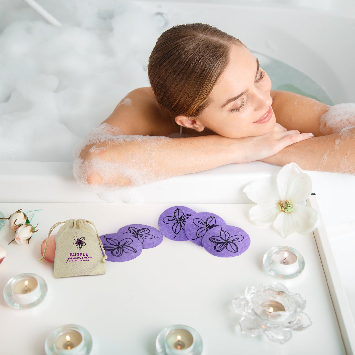 Facial & Body Cleansing Sponges, Compostable & Eco Friendly. Cellulose or Konjac