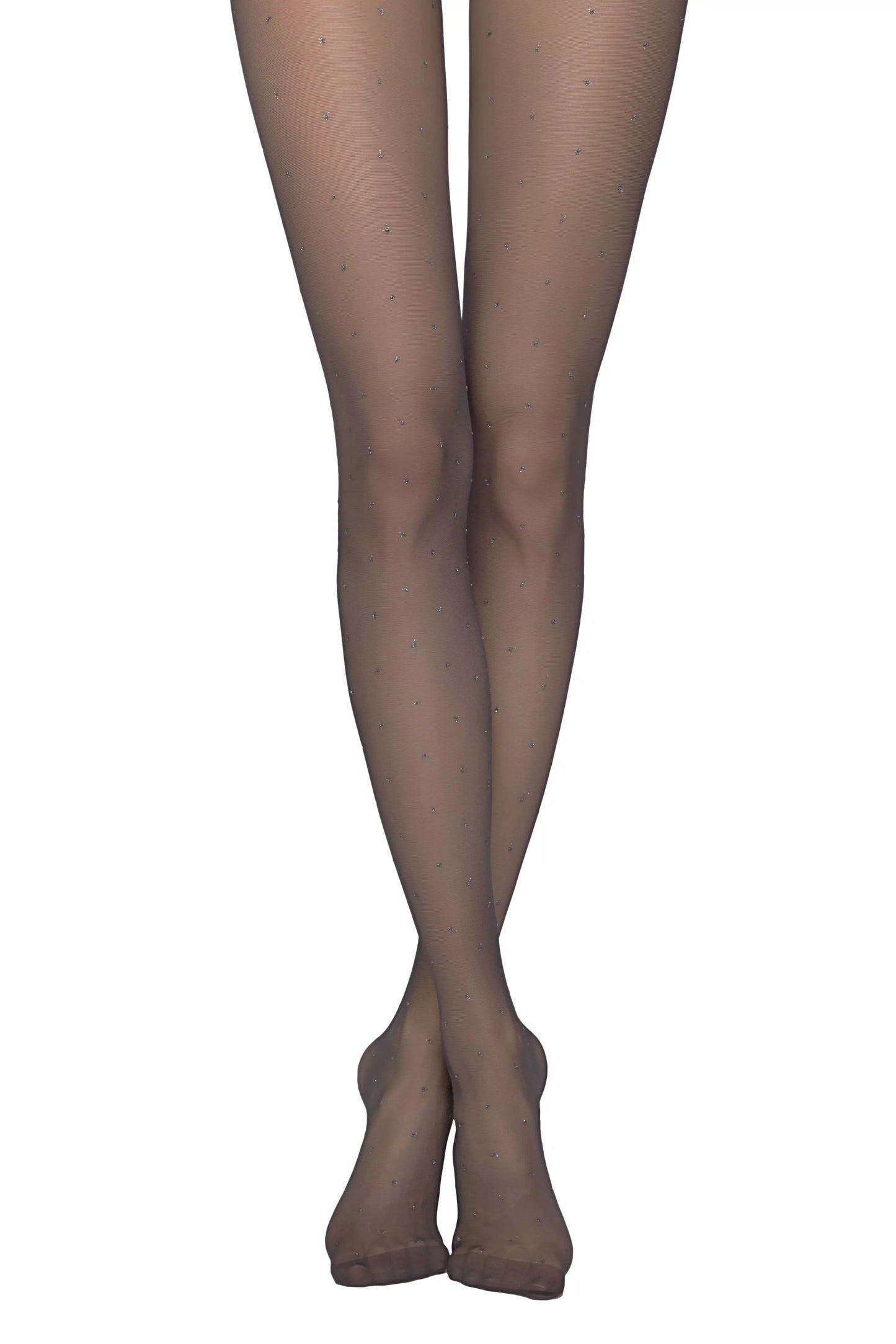 Fantasy Tights Conte Glamour Lux - Shiny Polka Dot - Concordia Style Boutique