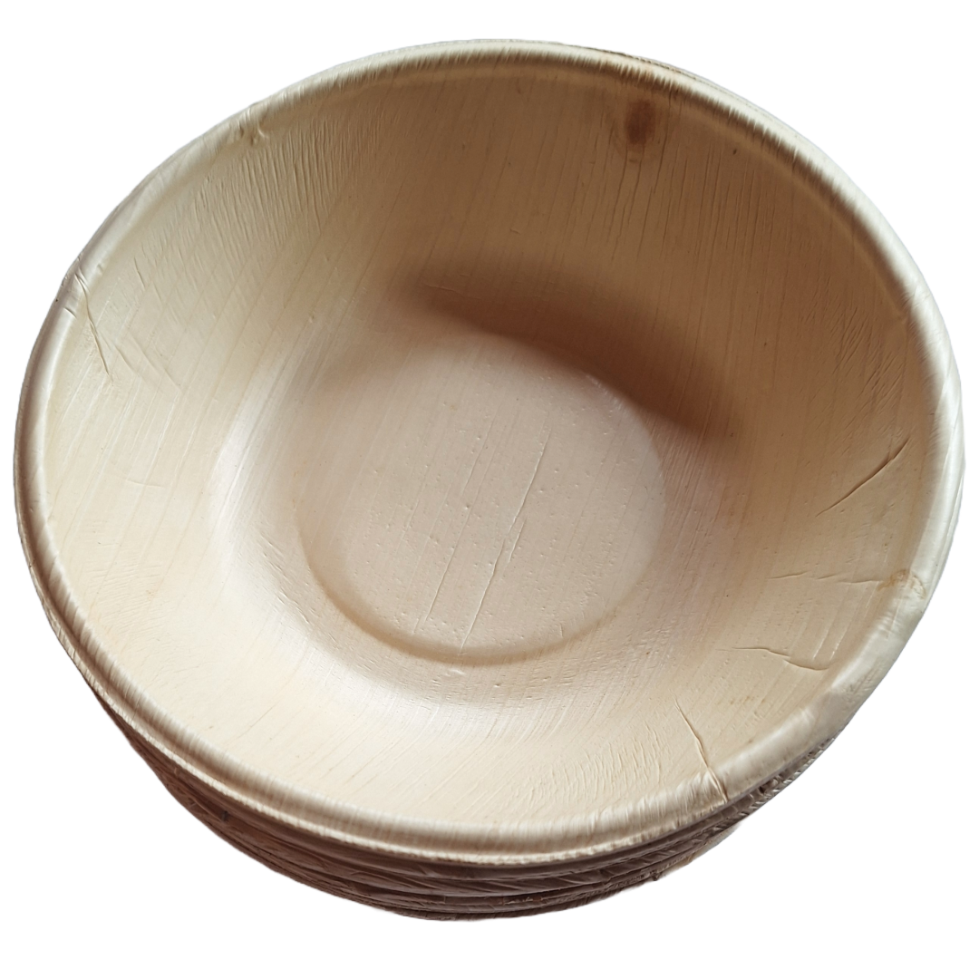 Palm Leaf Bowl 8 Inch Round (240 Pack)