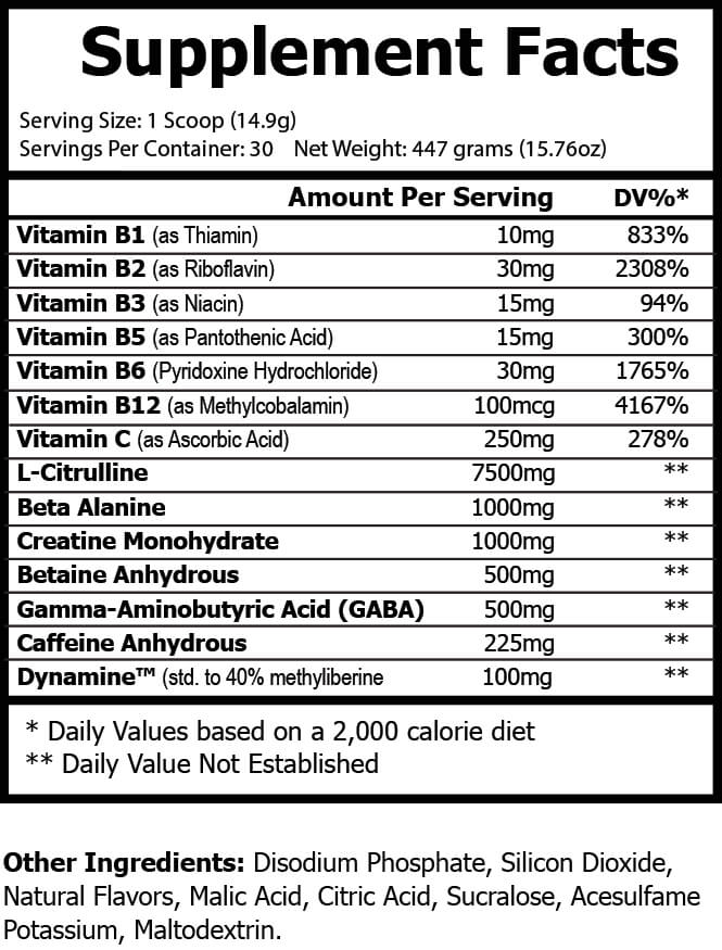 Tropical Sunrise Pre-Workout Energy Powder + Focus Boost & Hydration | Sugar Free - Concordia Style Boutique