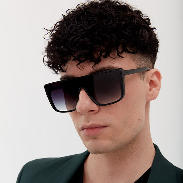 Rayz - Limited Edition Black Squared Sunglasses - Concordia Style Boutique