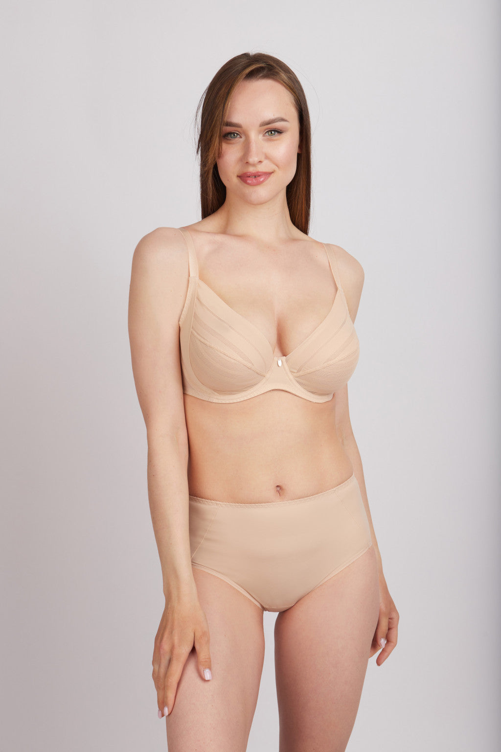 Bra Milavitsa 127630 - Elastic Lace, Side Shaping, Sport-Chic, Invisible Edge - Concordia Style Boutique