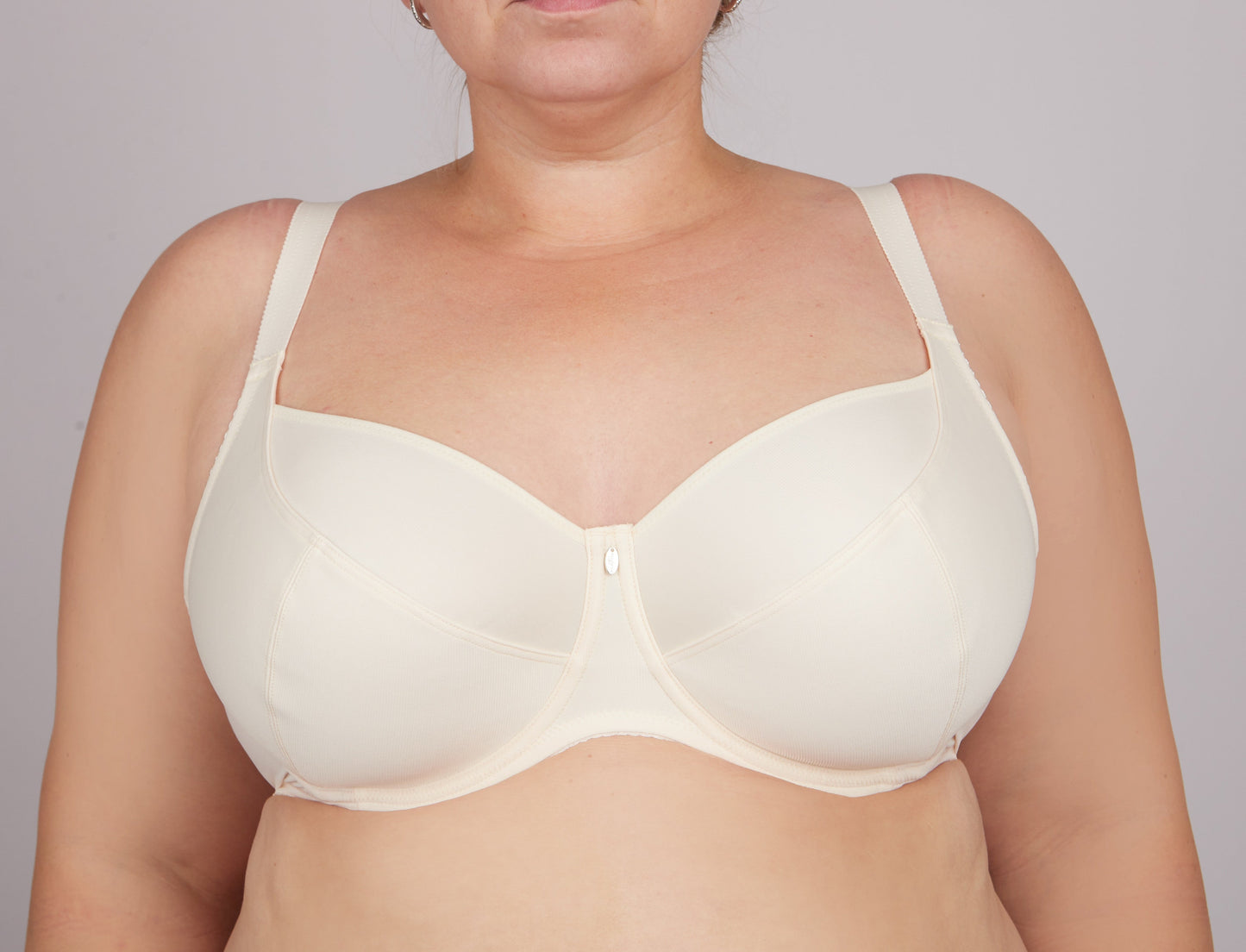 Bra Milavitsa 105910 - Underwired, Triple Segment, Fixed Straps - Concordia Style Boutique