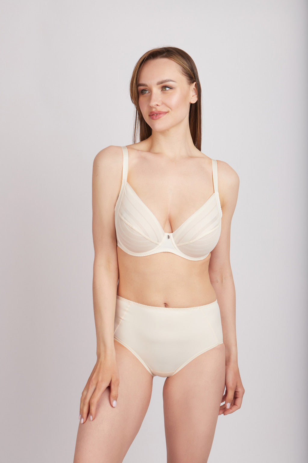 Bra Milavitsa 127630 - Elastic Lace, Side Shaping, Sport-Chic, Invisible Edge - Concordia Style Boutique
