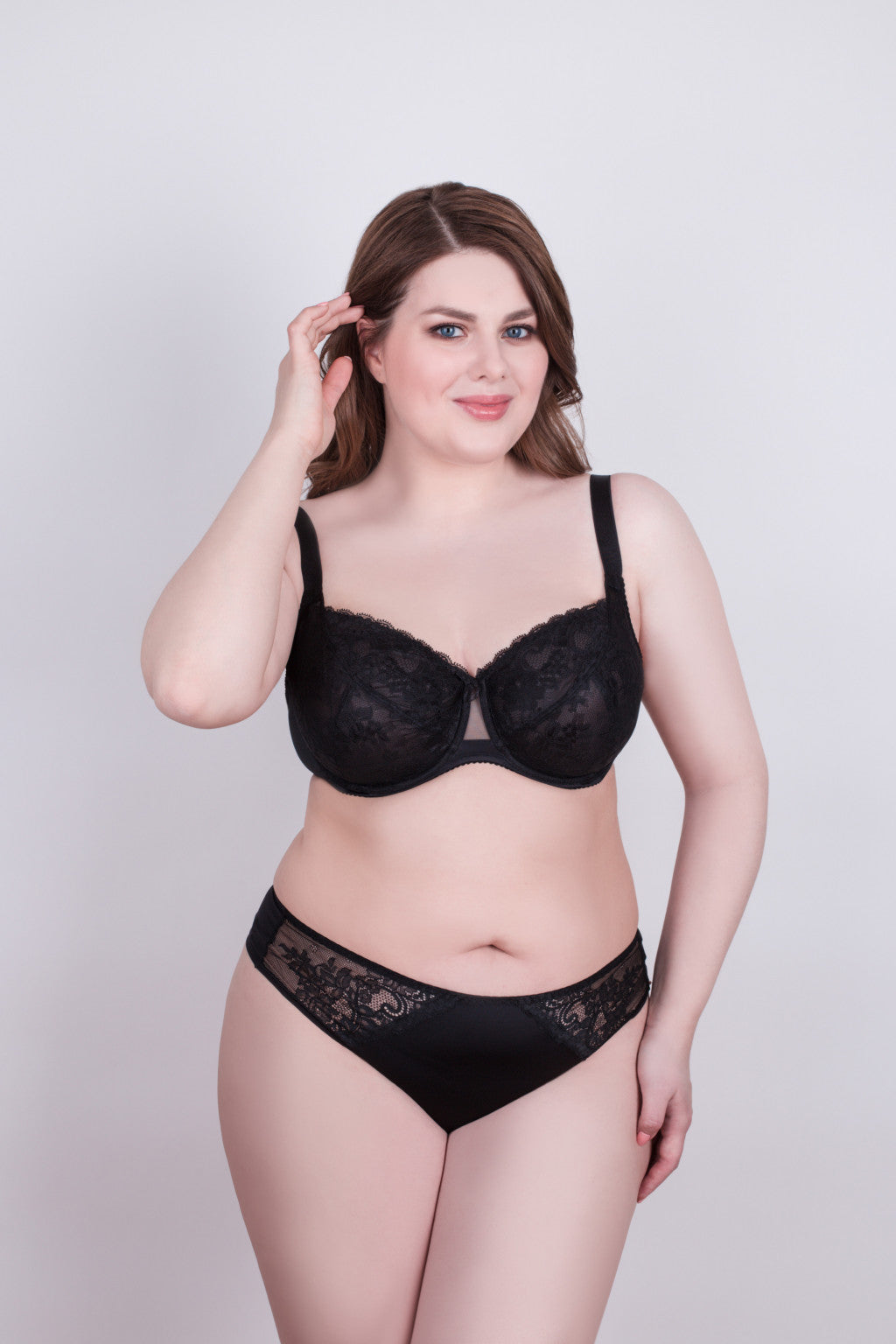 Bra Milavitsa 117180 - Lace, Triple-Cup, Decorative Insert - Concordia Style Boutique