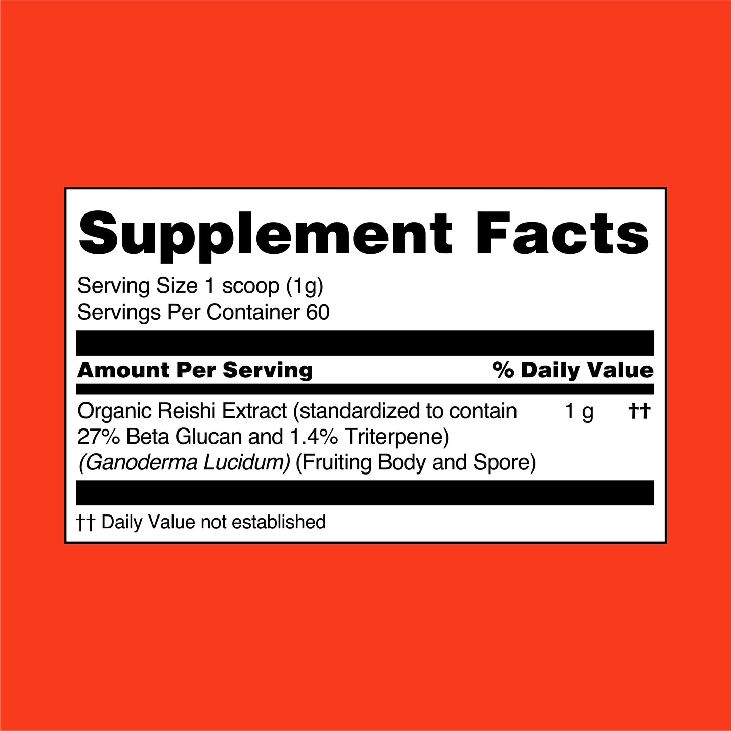 Reishi Mushroom Extract Powder - Concordia Style Boutique