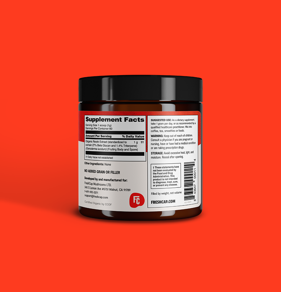 Reishi Mushroom Extract Powder - Concordia Style Boutique