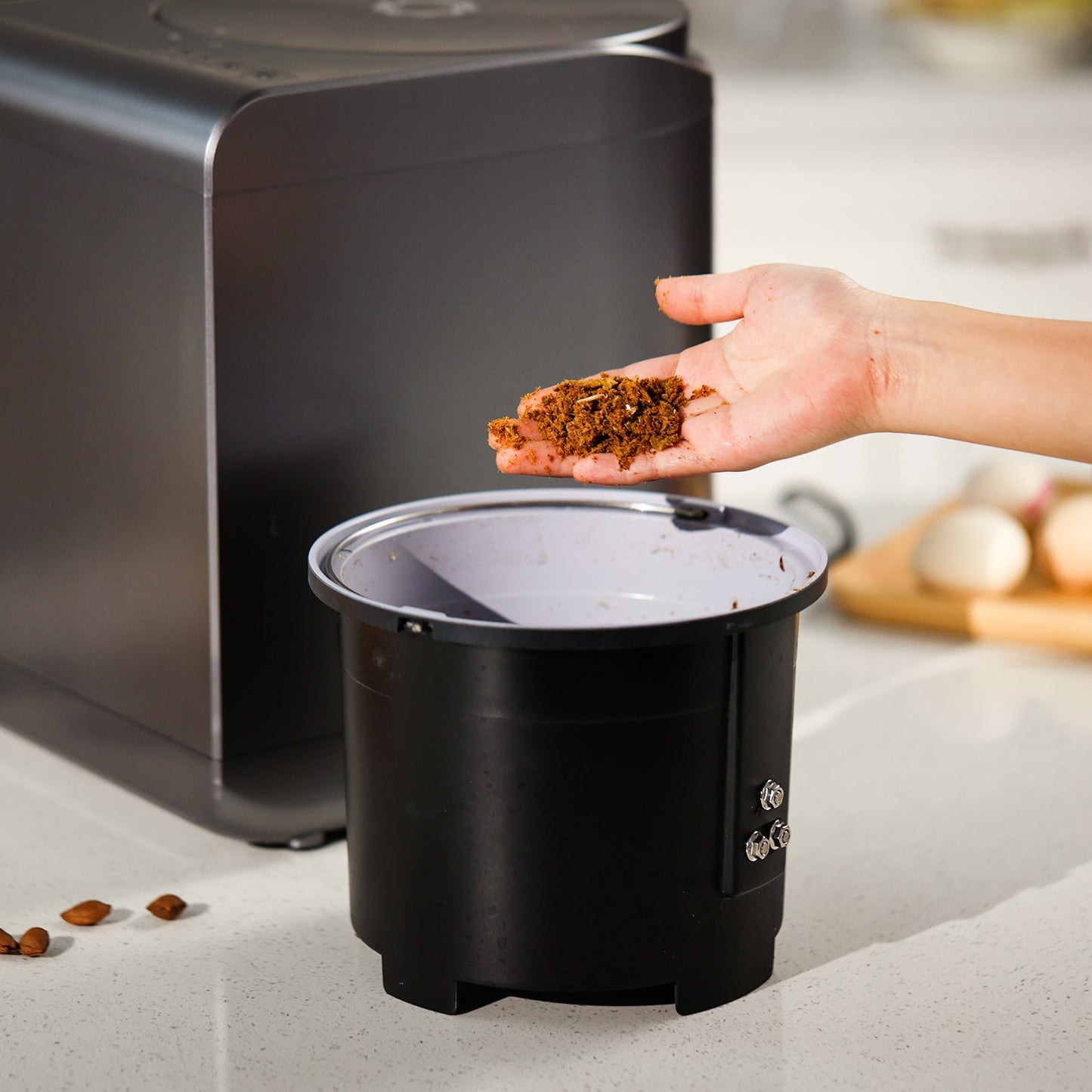 Kitchen Composter Bucket & Lid Back-Up, 2.5L Capacity - Concordia Style Boutique