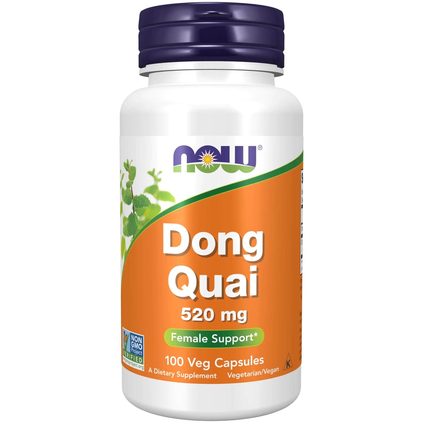 Dong Quai (Angelica sinensis)- 520 mg- Female Support - 100 Veg Capsules - Concordia Style Boutique